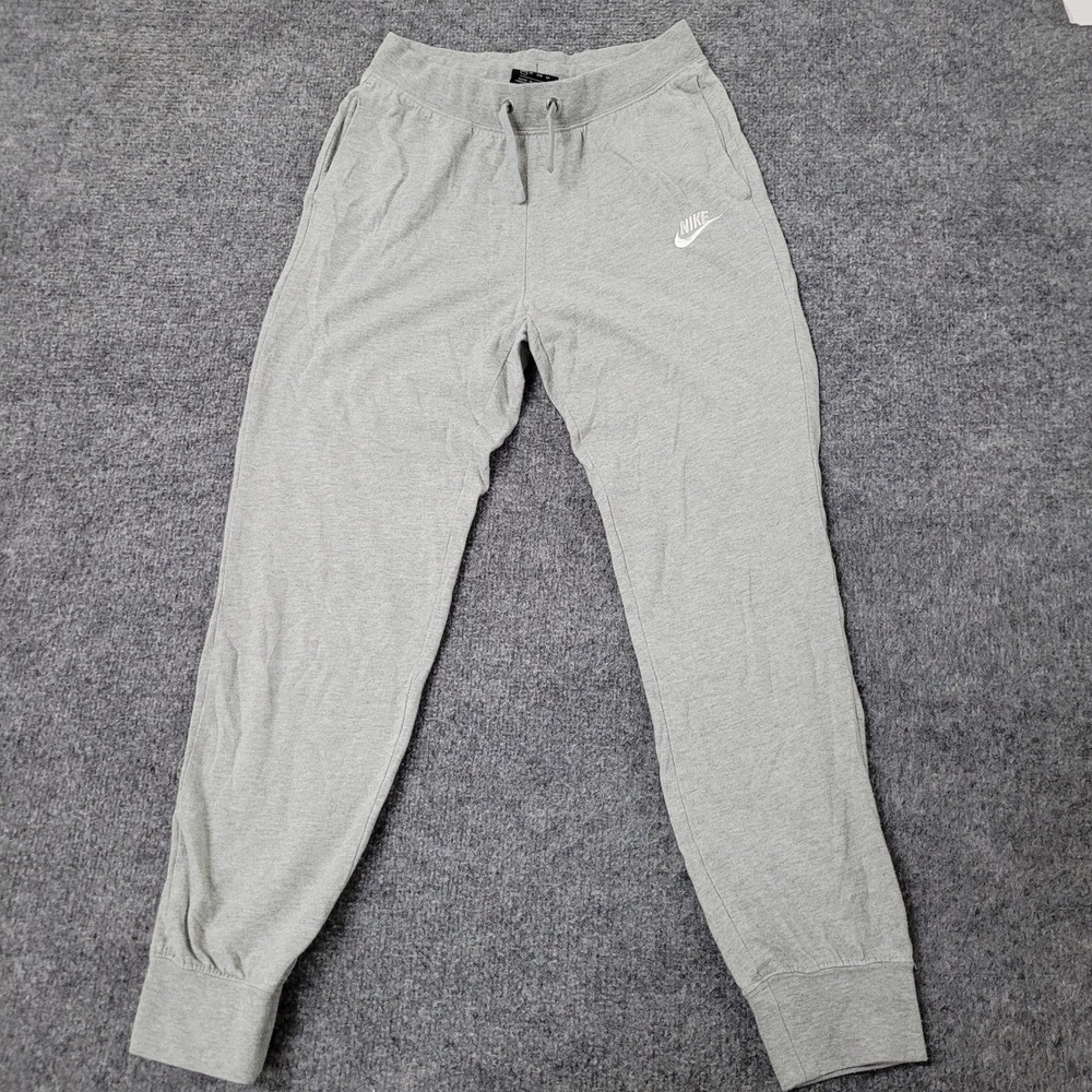 Nike Joggers Womens Size XS Gray Viscose Blend Athletic Slim Fit Sweatpants